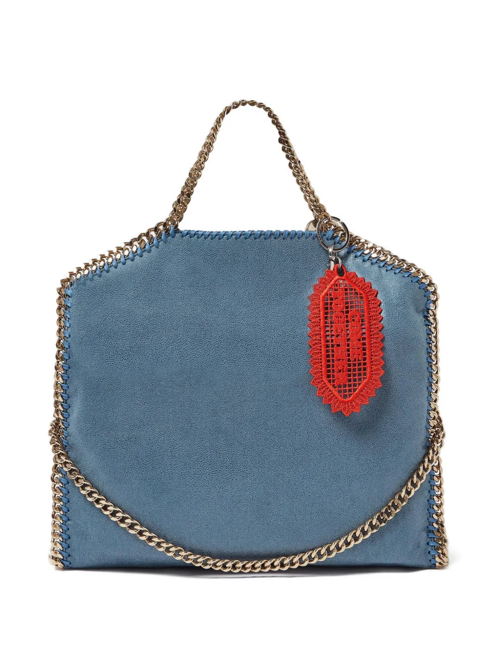 Stella McCartney Come Together gehaakte sleutelhanger Rood