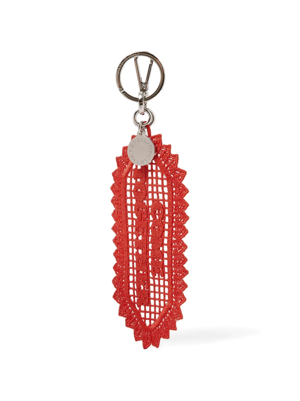  Stella Mccartney Come Together Crochet Keyring - Red 