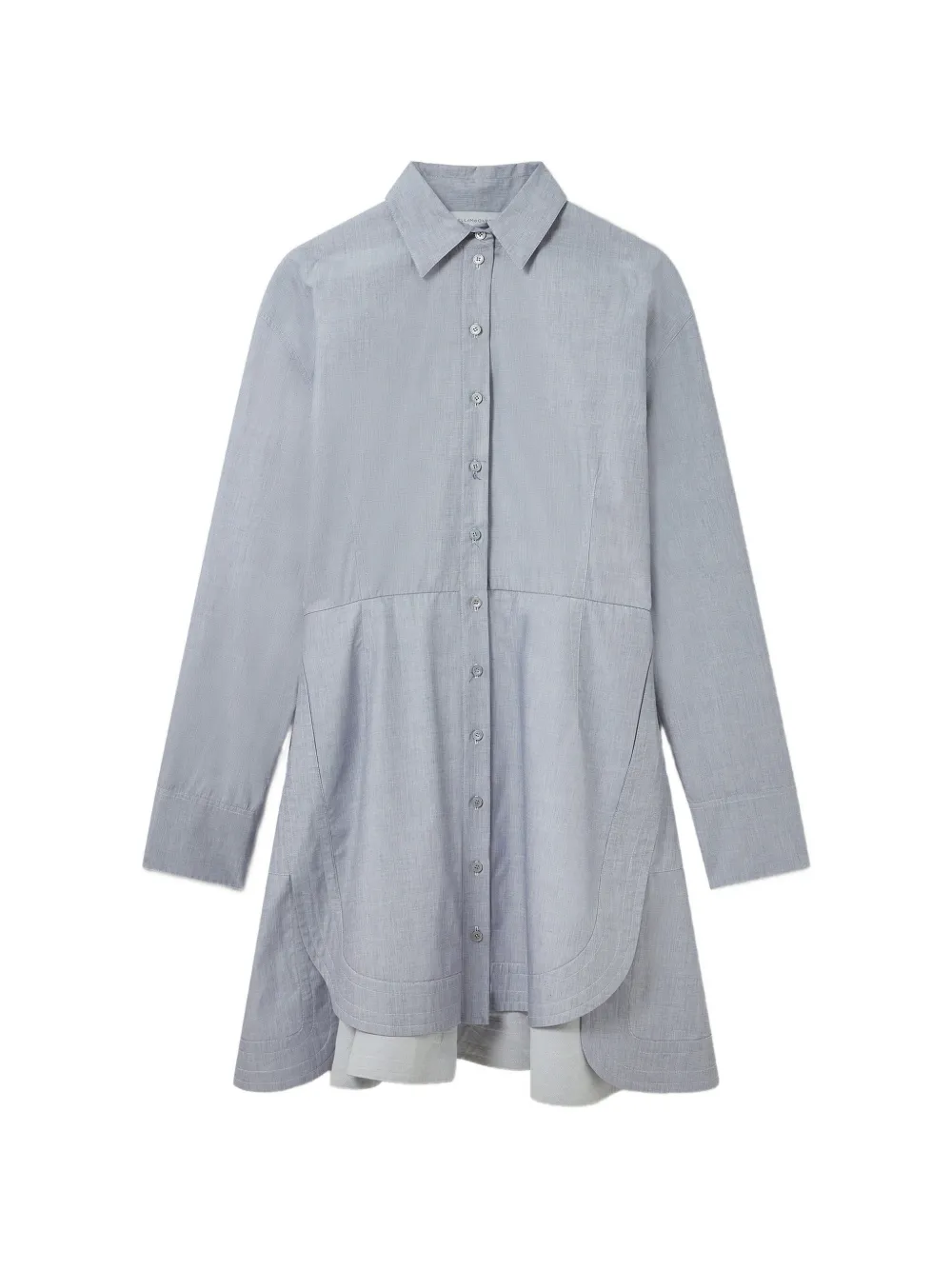 Stella McCartney Abito corto a maniche lunghe - Blu