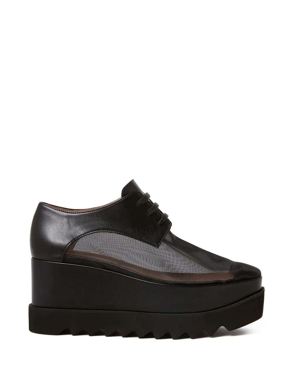 Stella McCartney Derby schoenen met plateauzool Wit