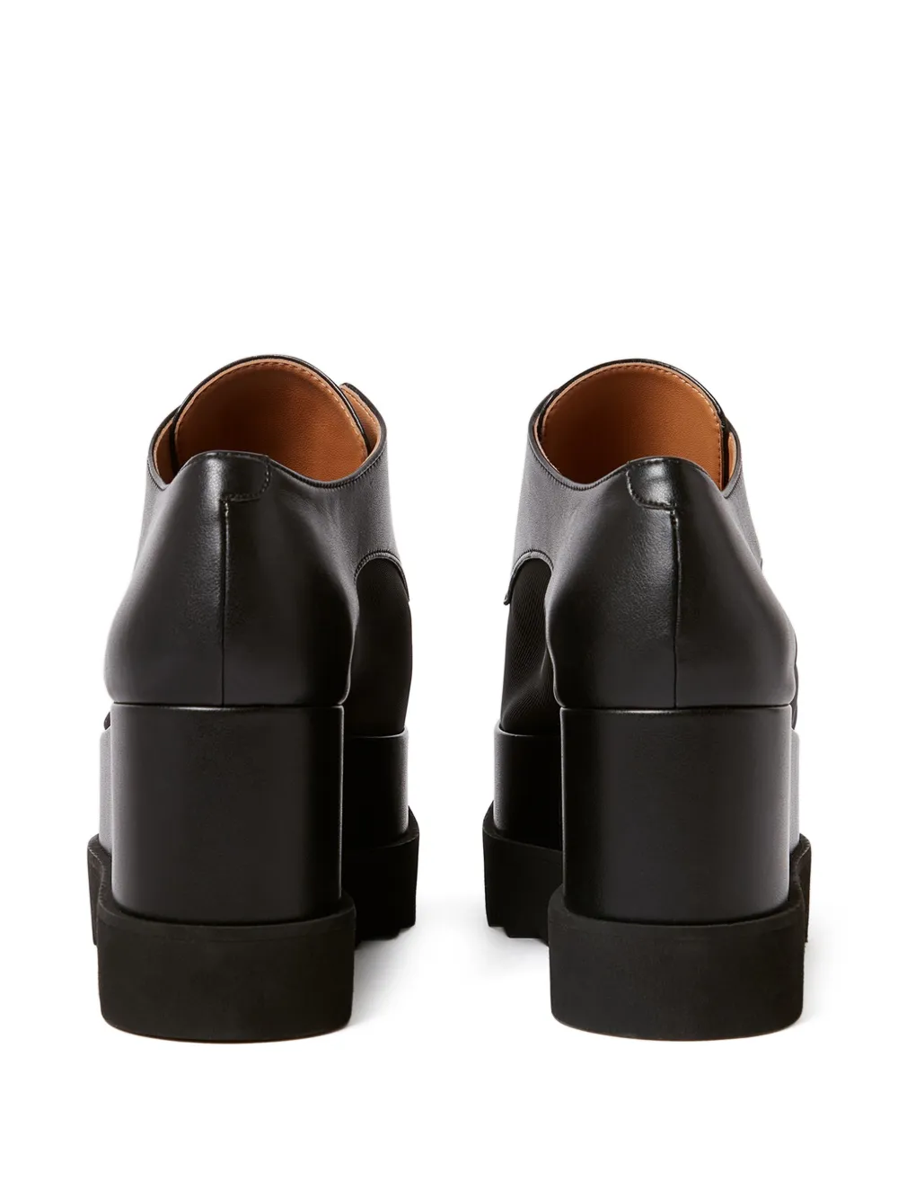 Stella McCartney Derby schoenen met plateauzool Wit