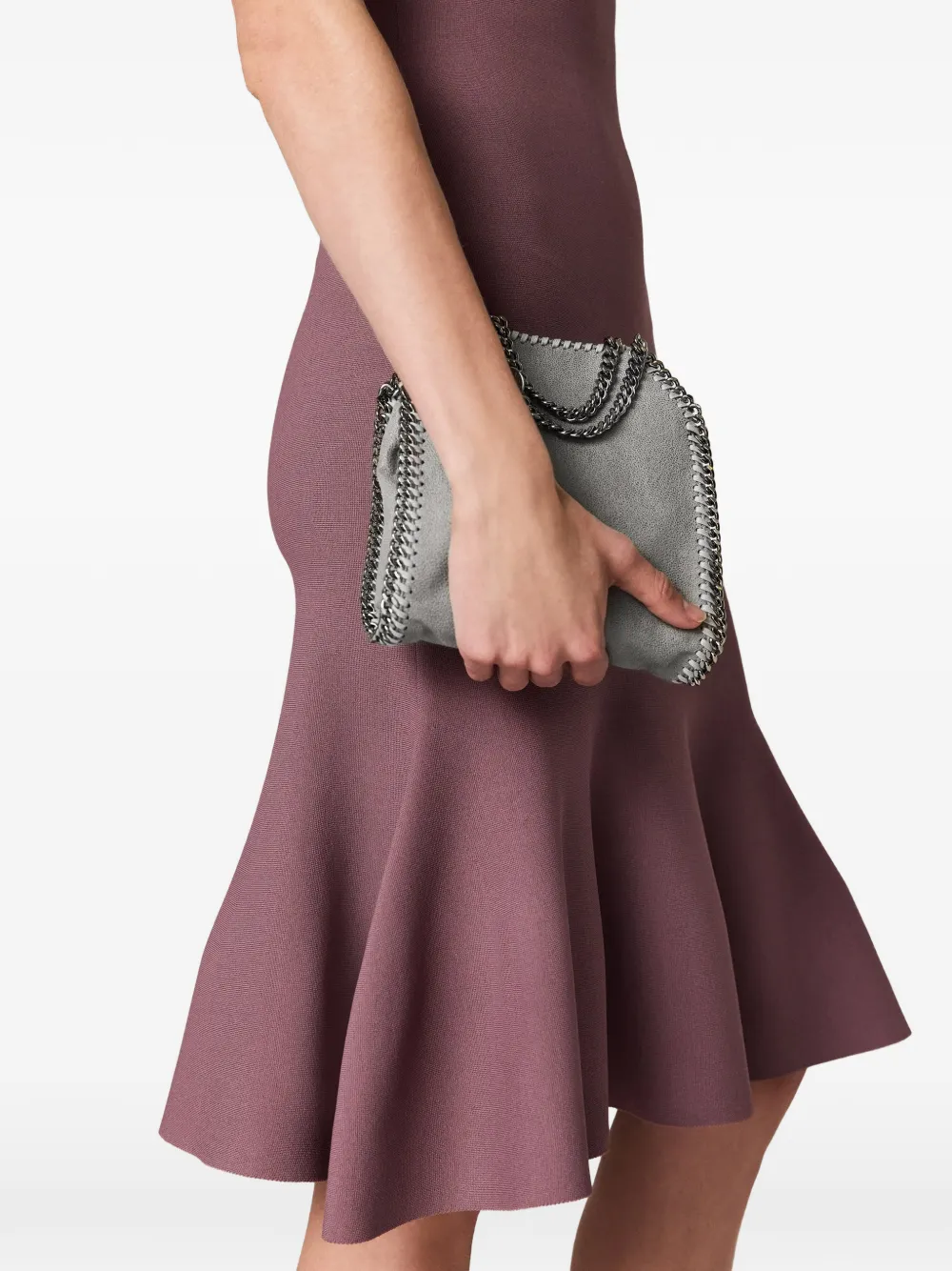 Stella McCartney Jurk met ronde hals Paars