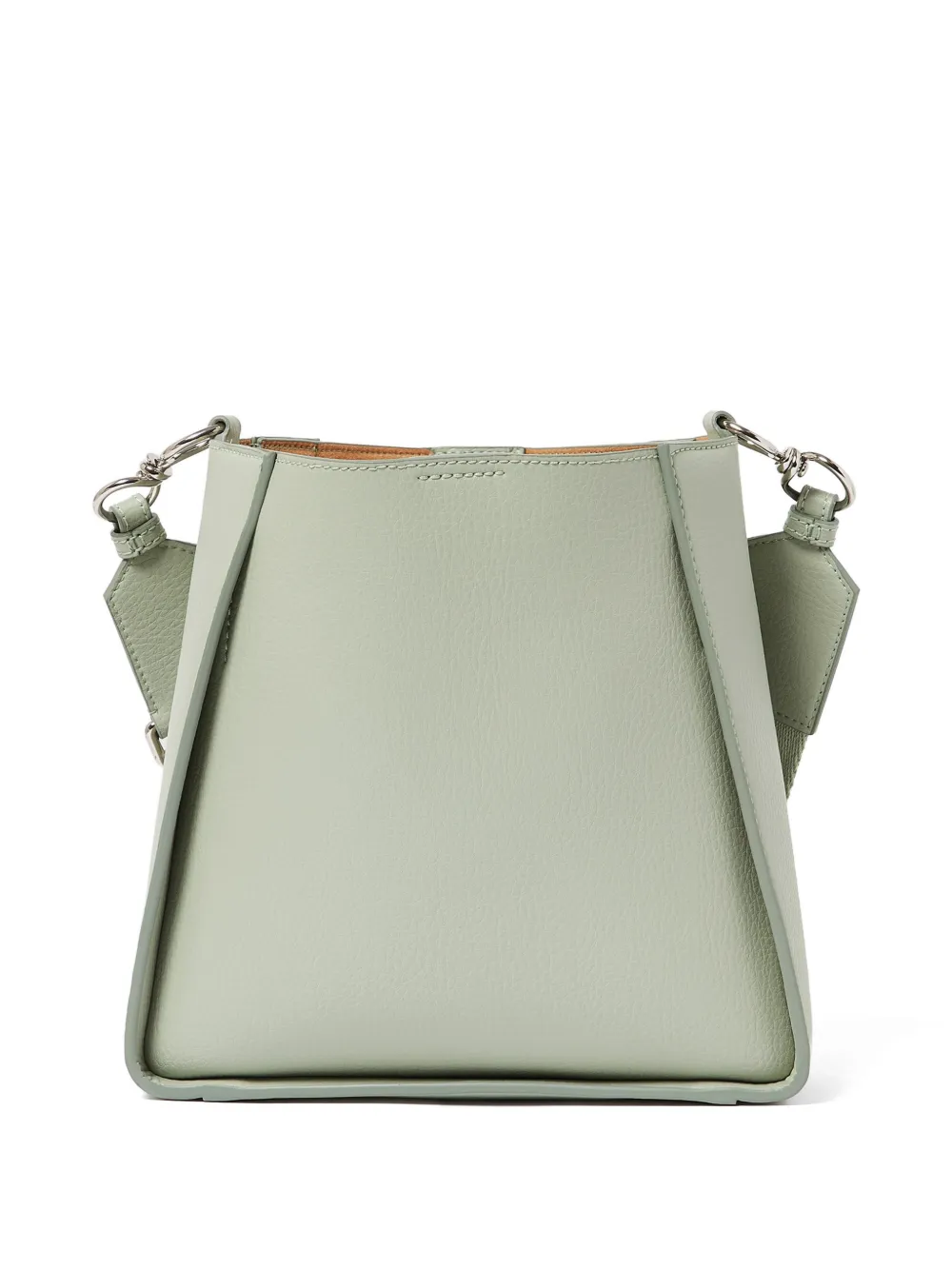 Stella McCartney Crossbodytas met logodetail Groen