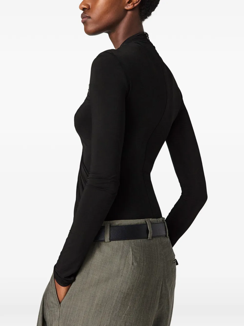  Stella Mccartney Long-sleeve Bodysuit - Black 