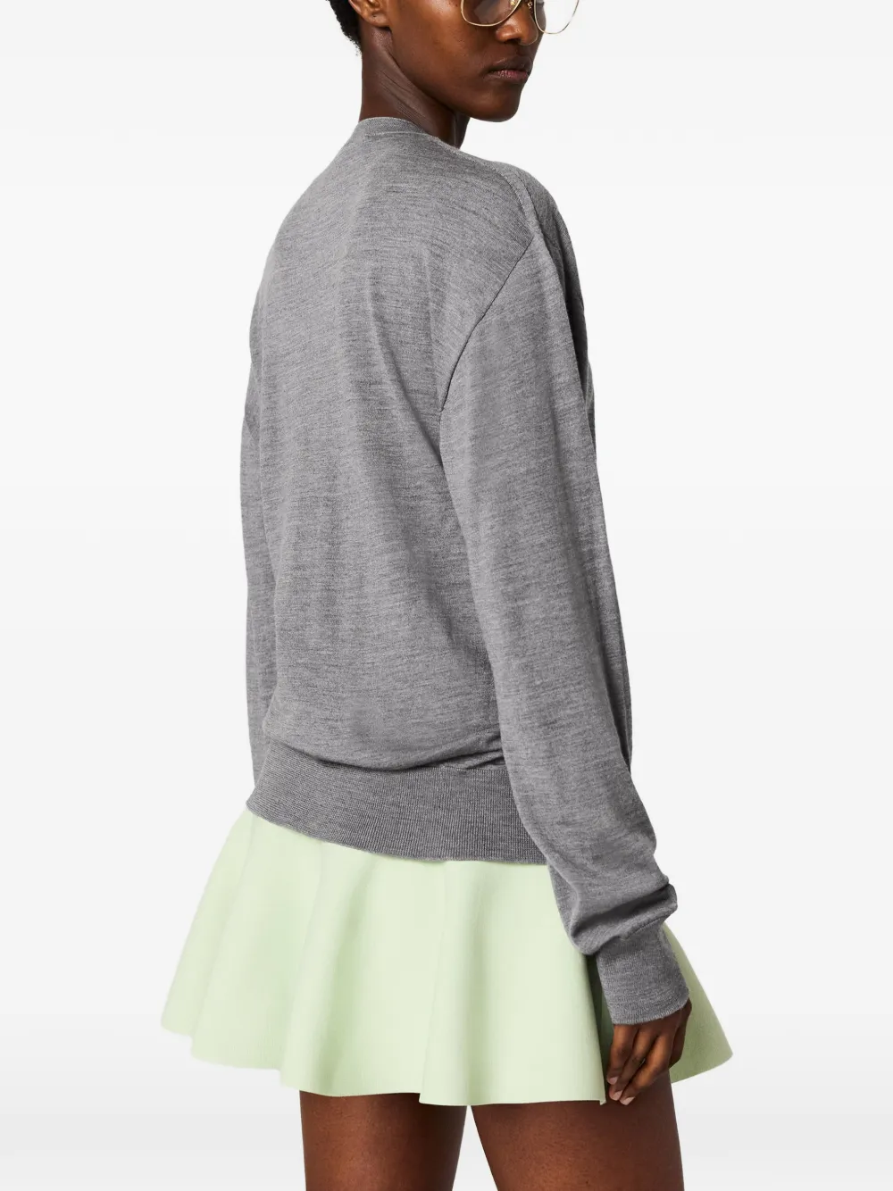 Stella McCartney Wollen vest Grijs