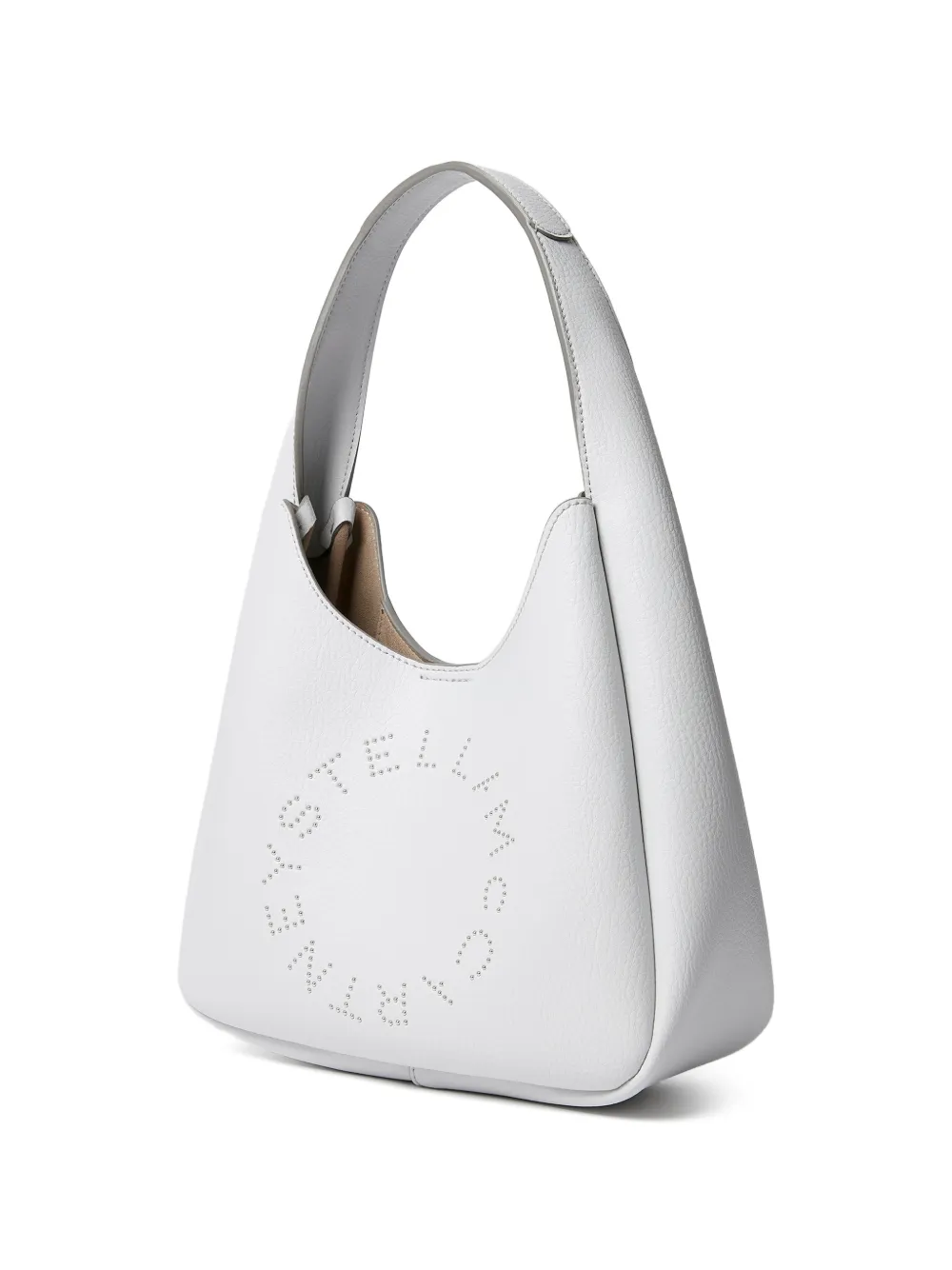 Stella McCartney Kleine shopper met logo Grijs