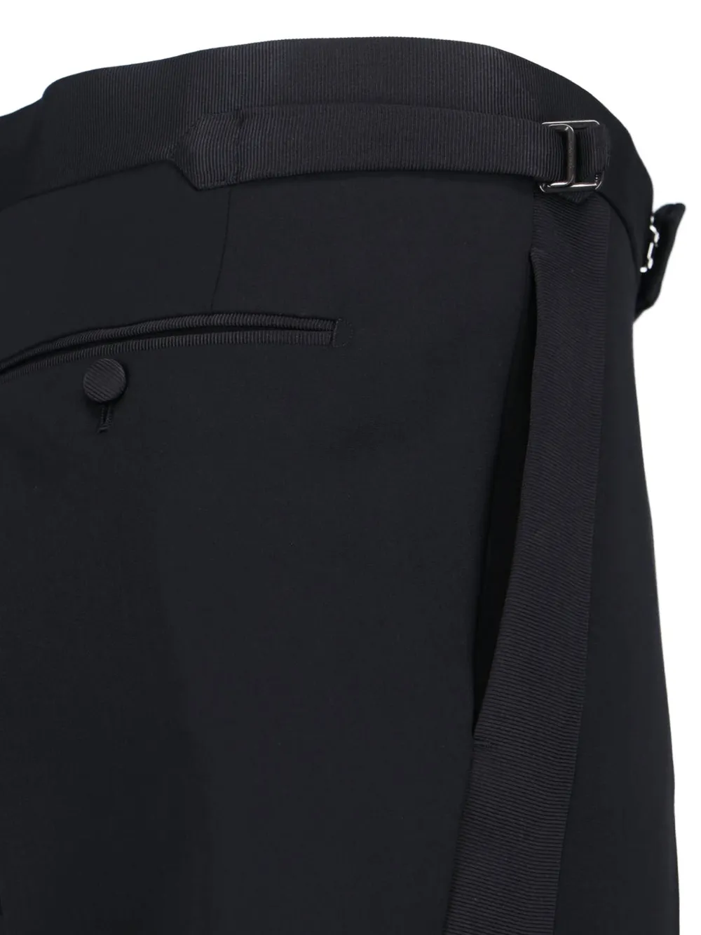 TOM FORD Broek met zak Zwart