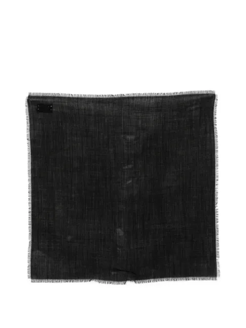 Rier frayed-edge scarf