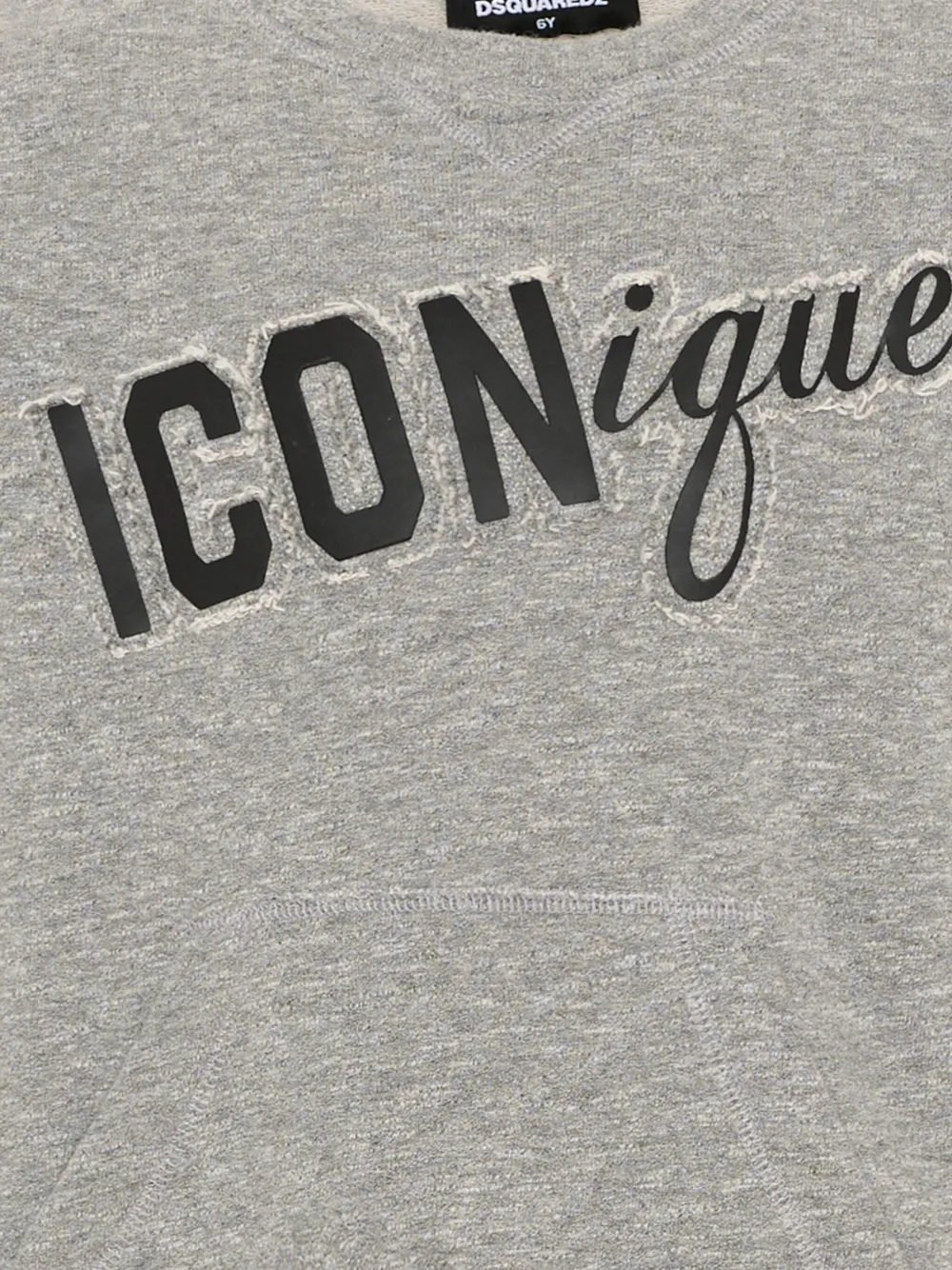  Dsquared2 Kids Sudadera Con Logo - Gris 