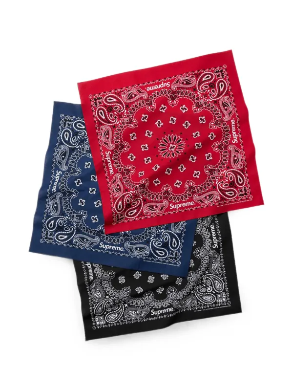 3色セット新品未使用　Supreme Hav-A-Hank Bandanas Supreme Hav-A-Hank Bandanas (set Of three) | 蓝色| FARFETCH CN