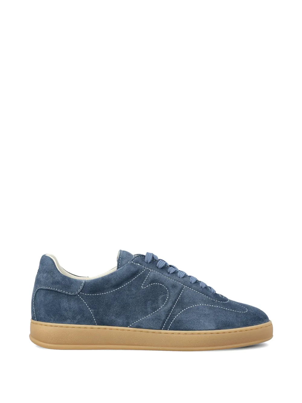 Tagliatore lace-up suede sneakers - Blau