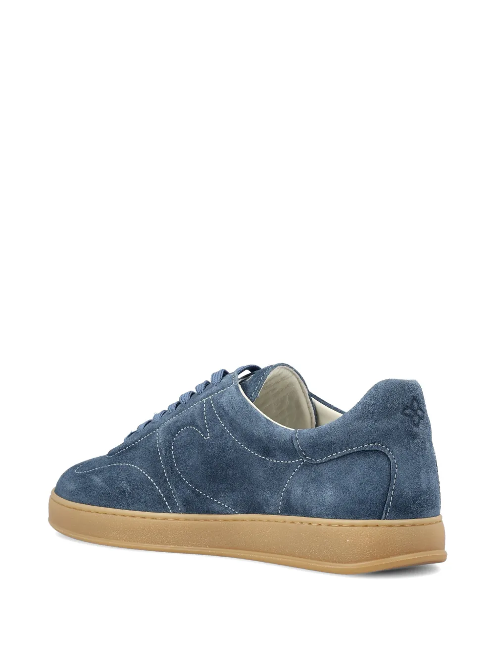 Tagliatore Suède sneakers Blauw