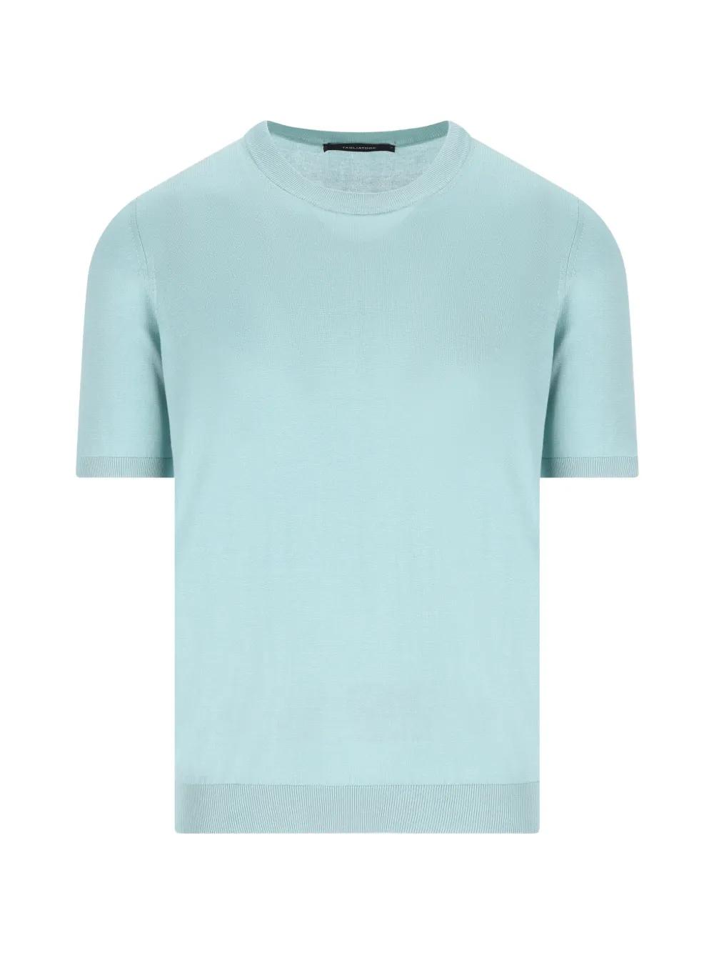 Tagliatore ribbed trim T-shirt - Blu