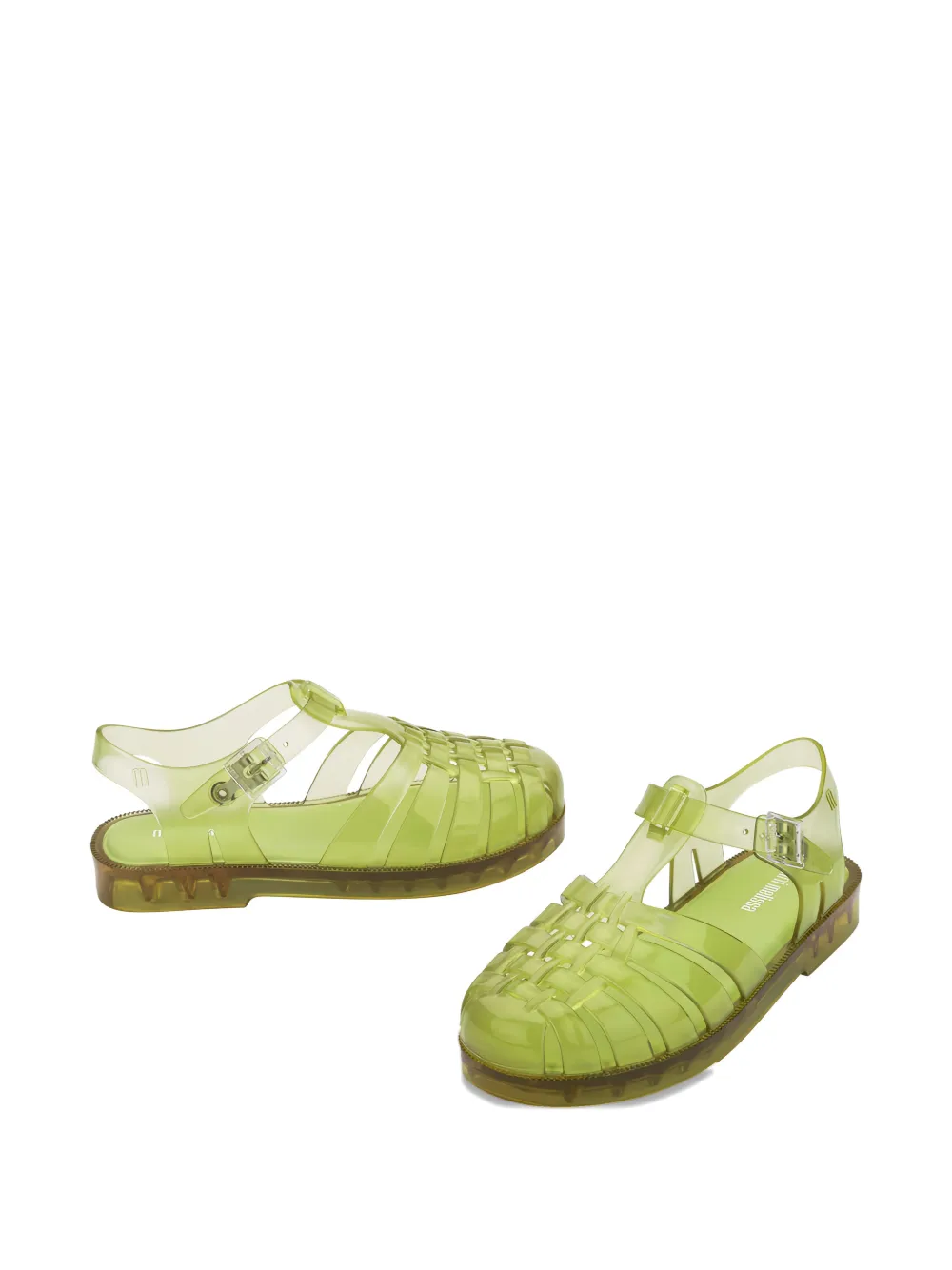 Mini Melissa Possession woven sandals Groen