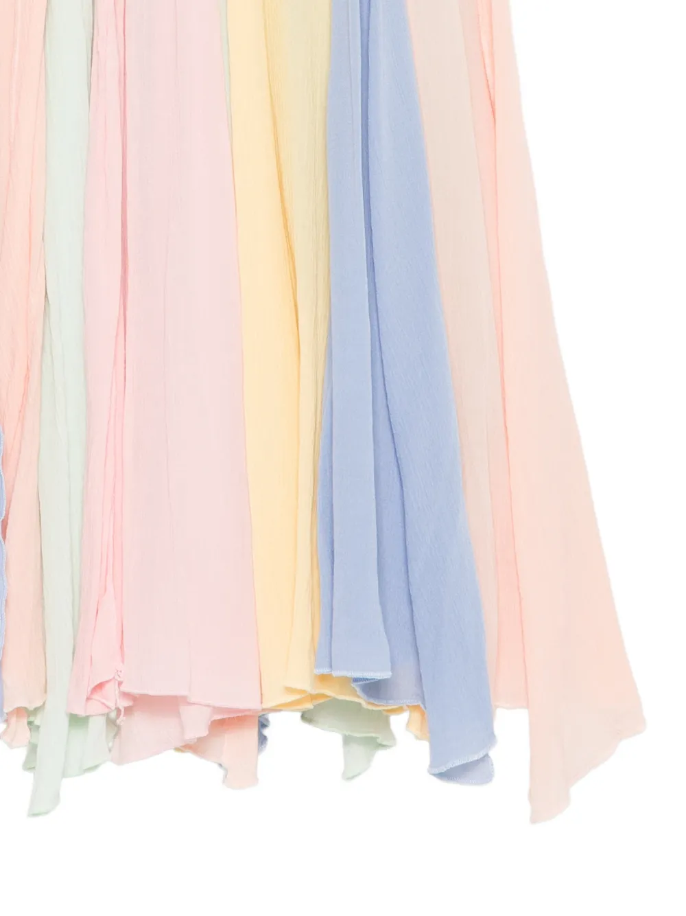 Stella McCartney Kids Geplooide jurk Roze