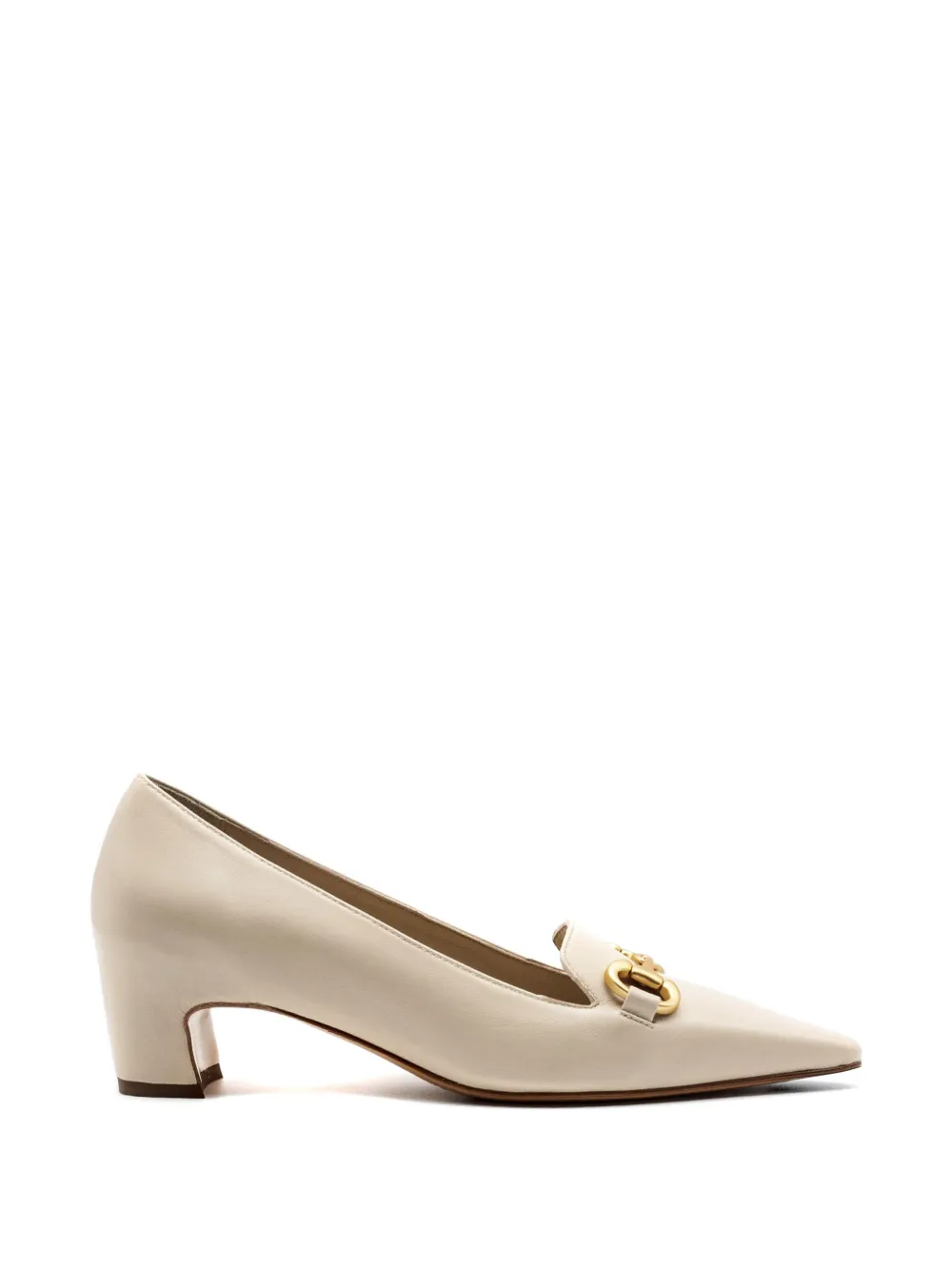 Mara bini Pumps met horsebit-detail Beige
