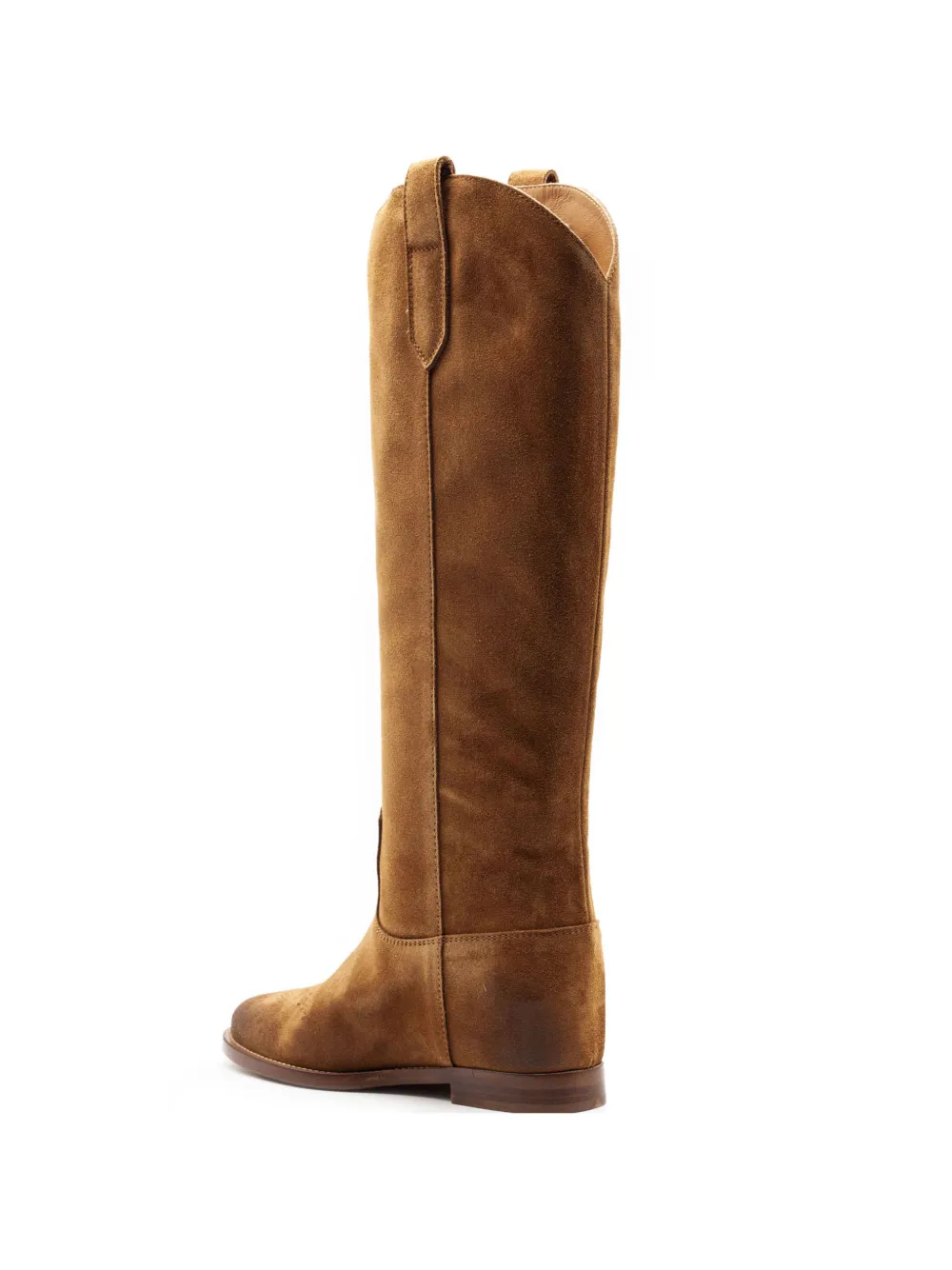 Via Roma 15 stitching knee-high boots Bruin
