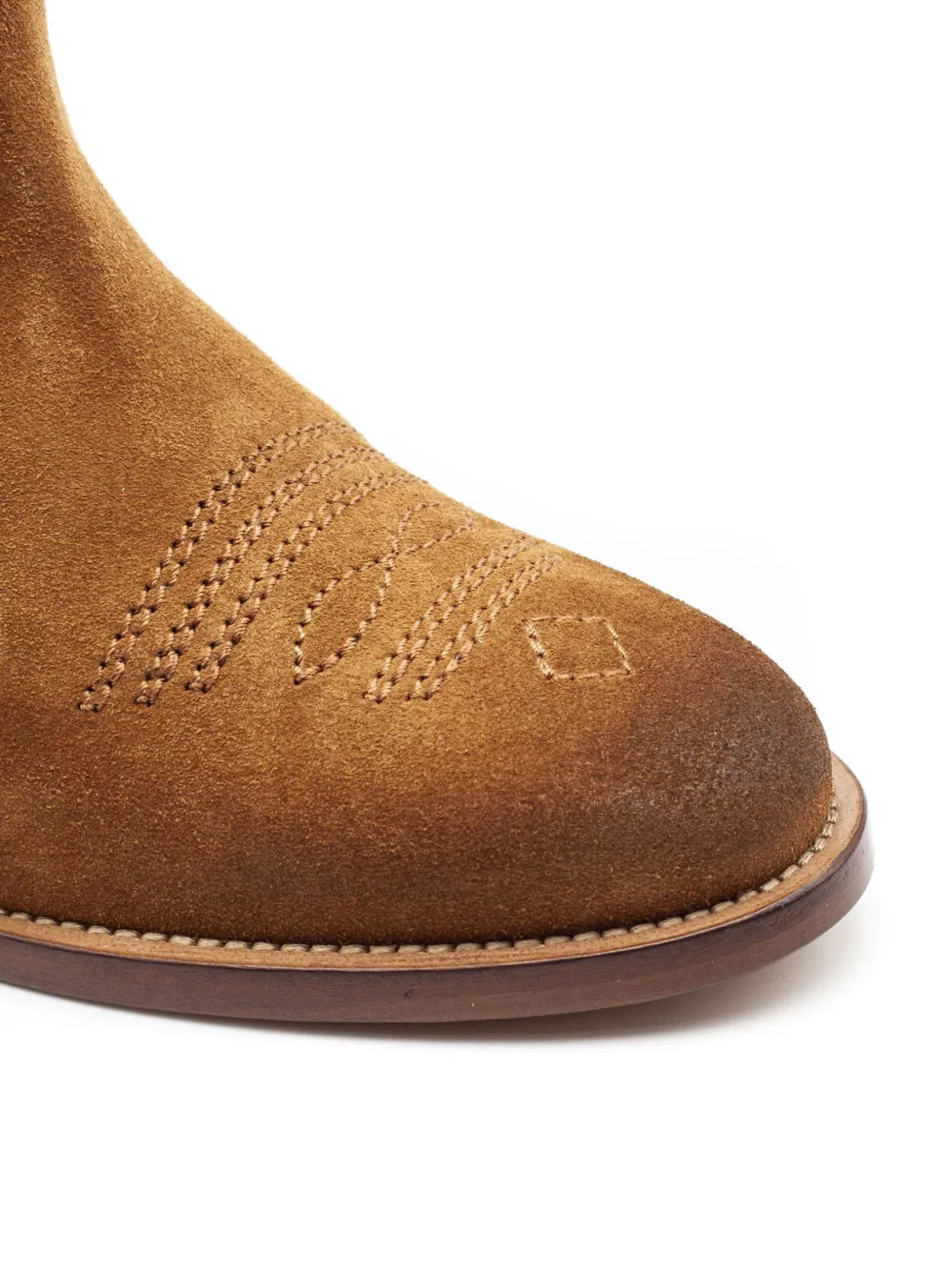 Via Roma 15 stitching knee-high boots Bruin