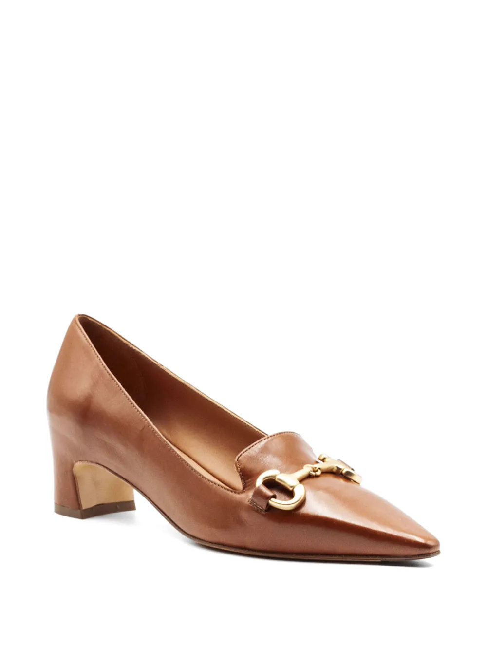 mara bini Horsebit pumps Bruin