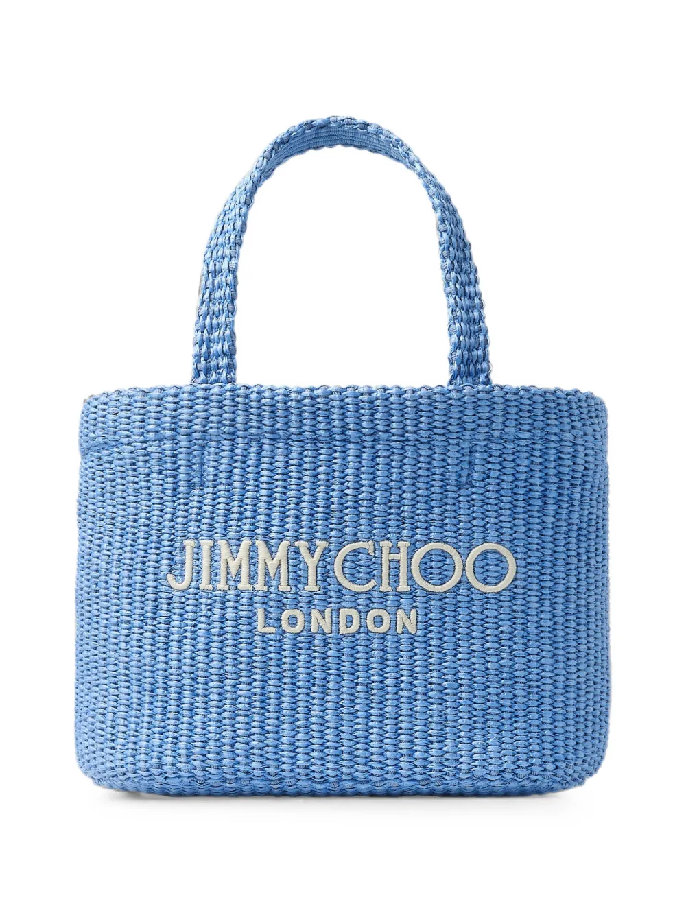 Jimmy Choo woven mini bag - Blue