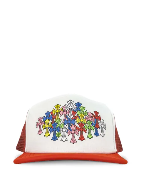Chrome Hearts Multi Colour Crosses trucker hat
