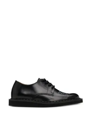 Kiko Kostadinov Embroidered Derby Shoes | Black | FARFETCH ZA