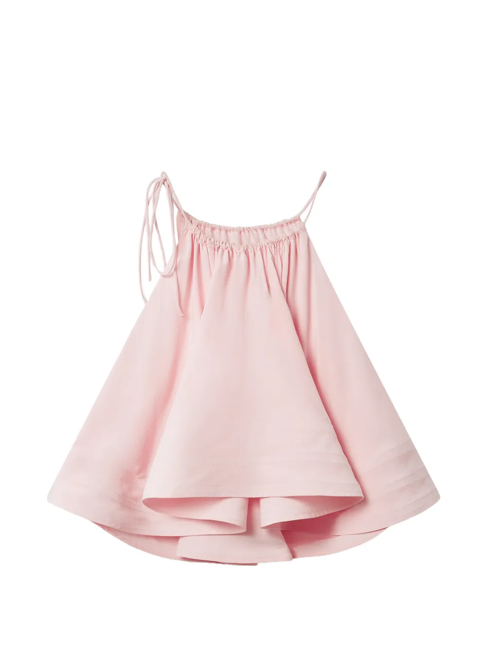 Stella McCartney Top svasato - Rosa