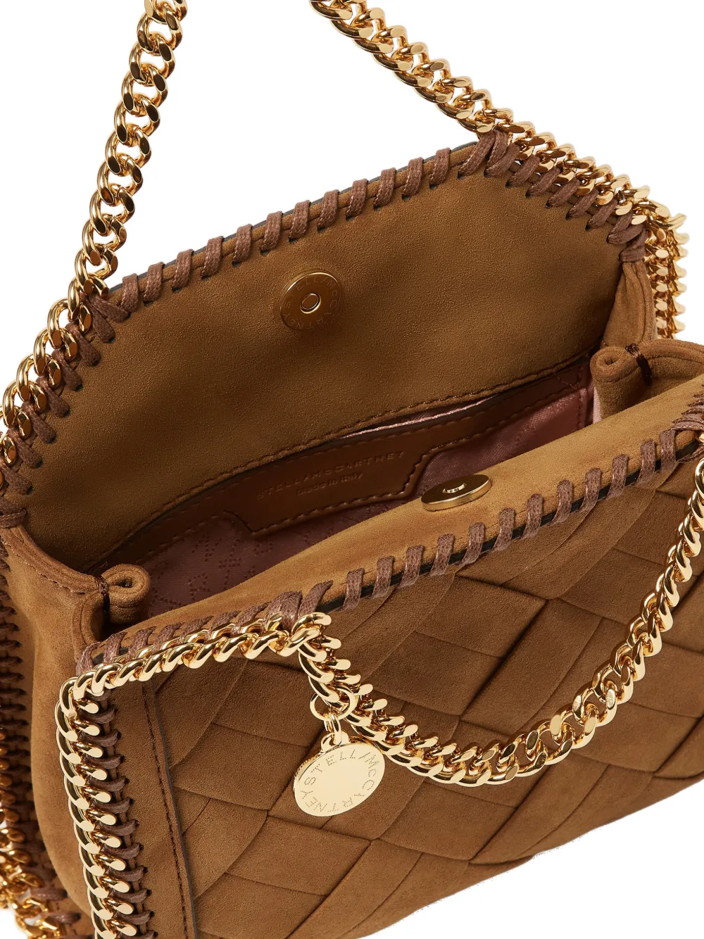 Stella McCartney Falabella mini shopper Bruin