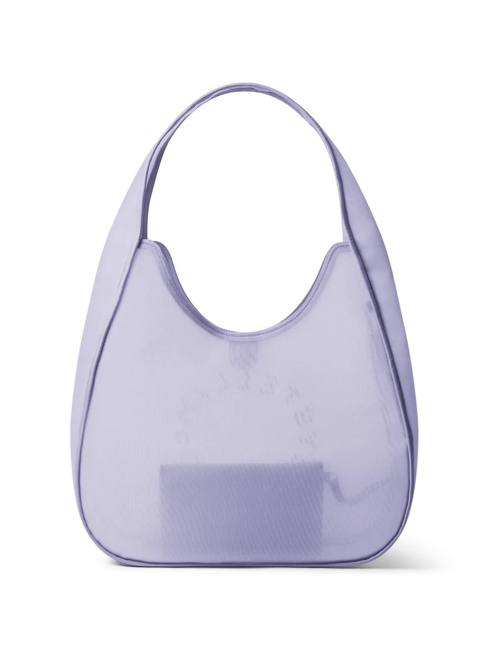 Stella McCartney Grote shopper met logo mesh Paars