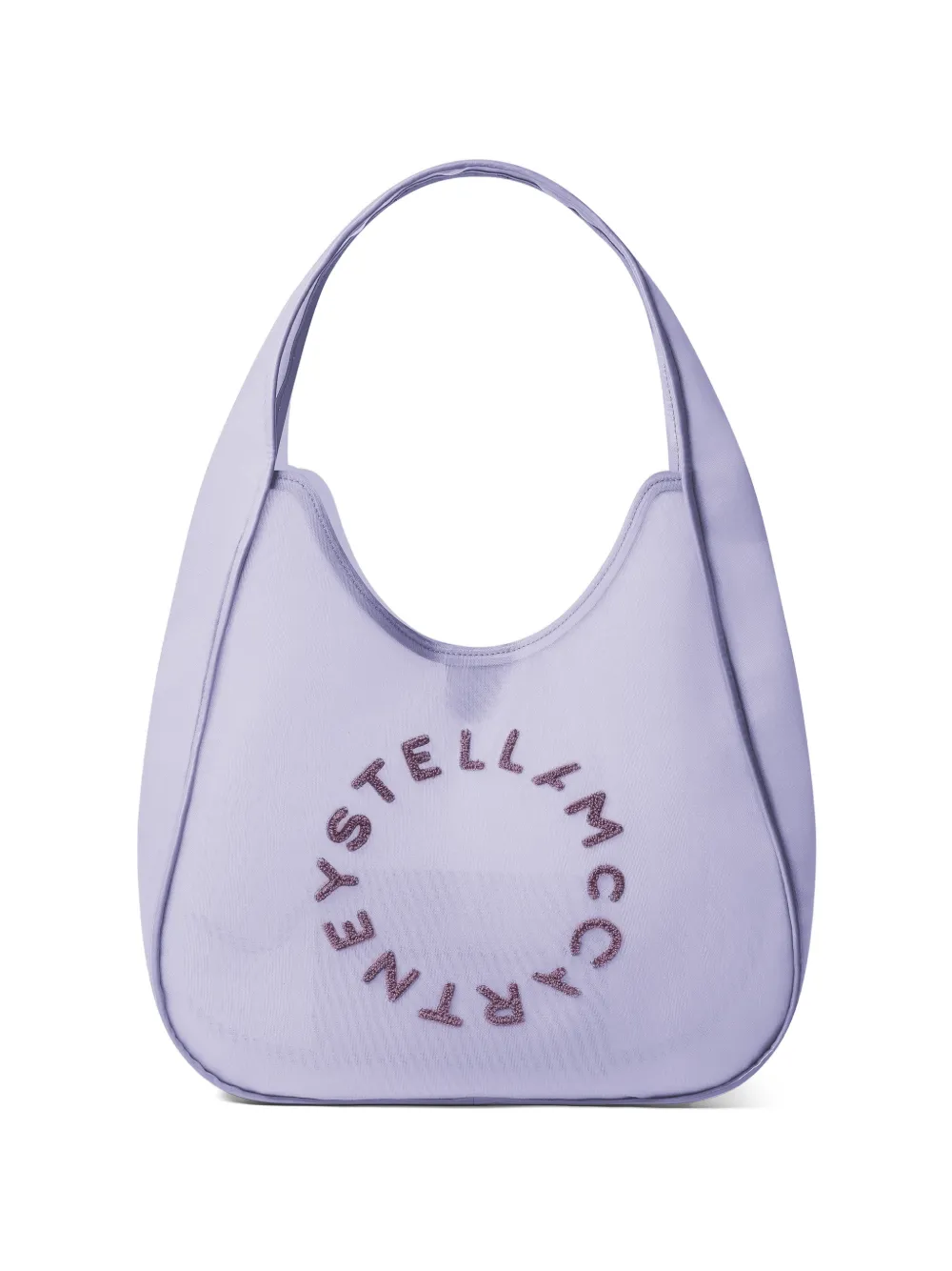 Stella McCartney Borsa tote con logo - Viola