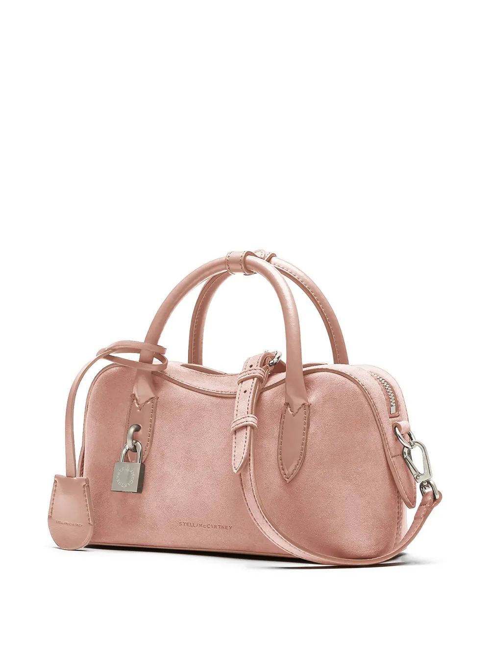 Stella McCartney Ryder crossbodytas met suède effect Roze