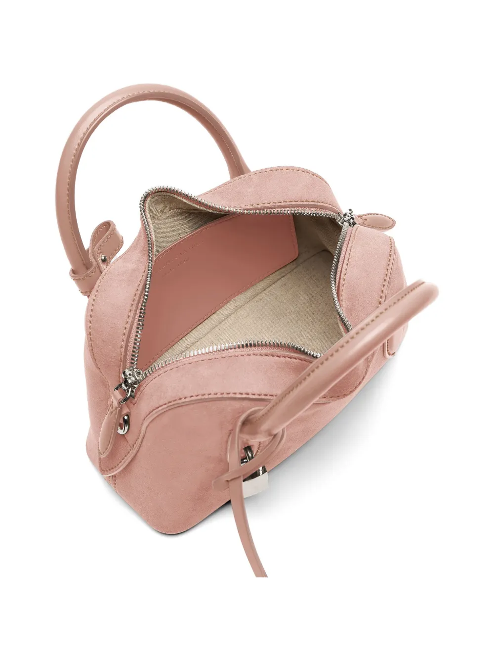 Stella McCartney Ryder crossbodytas met suède effect Roze