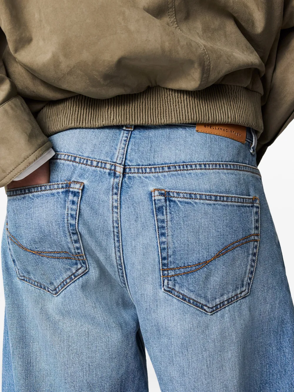 Stella McCartney five-pocket Jeans | Blue | FARFETCH CA