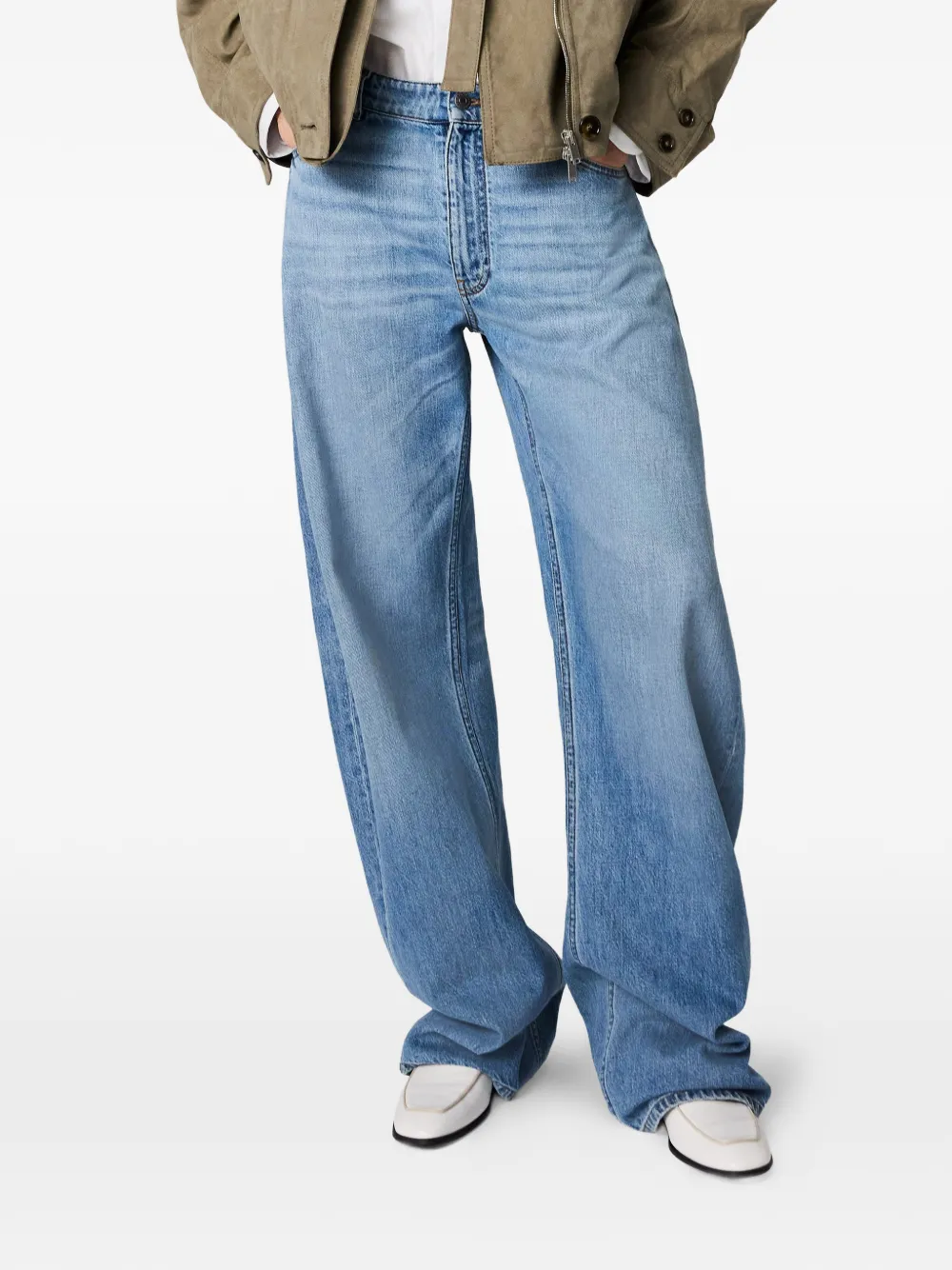 Stella McCartney five-pocket Jeans | Blue | FARFETCH CA