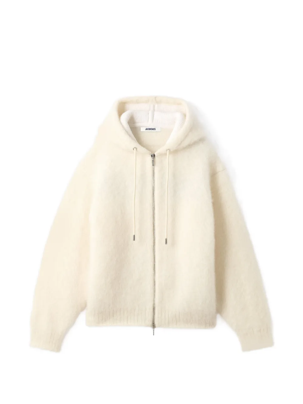 Jacquemus Cardigan Nuvola con zip - Toni neutri