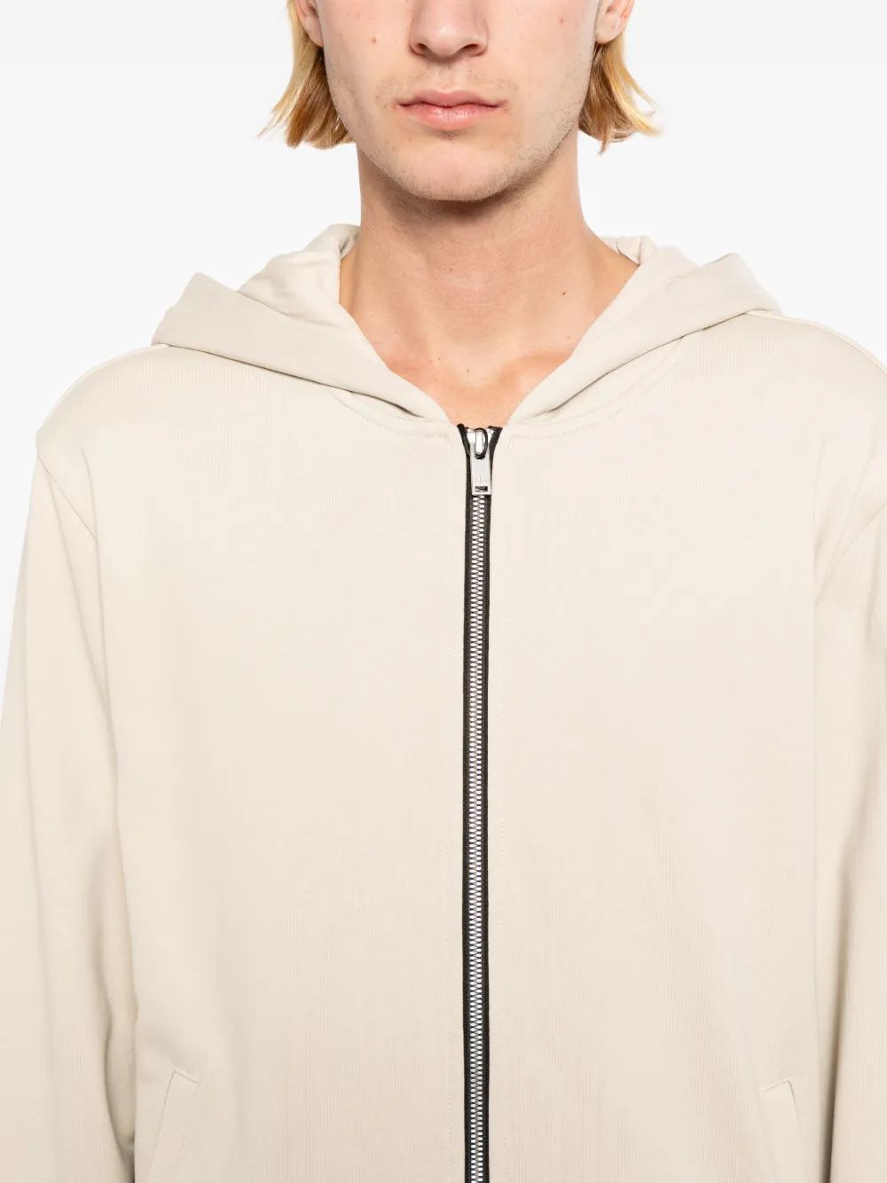Moose Knuckles Hoodie met rits Beige