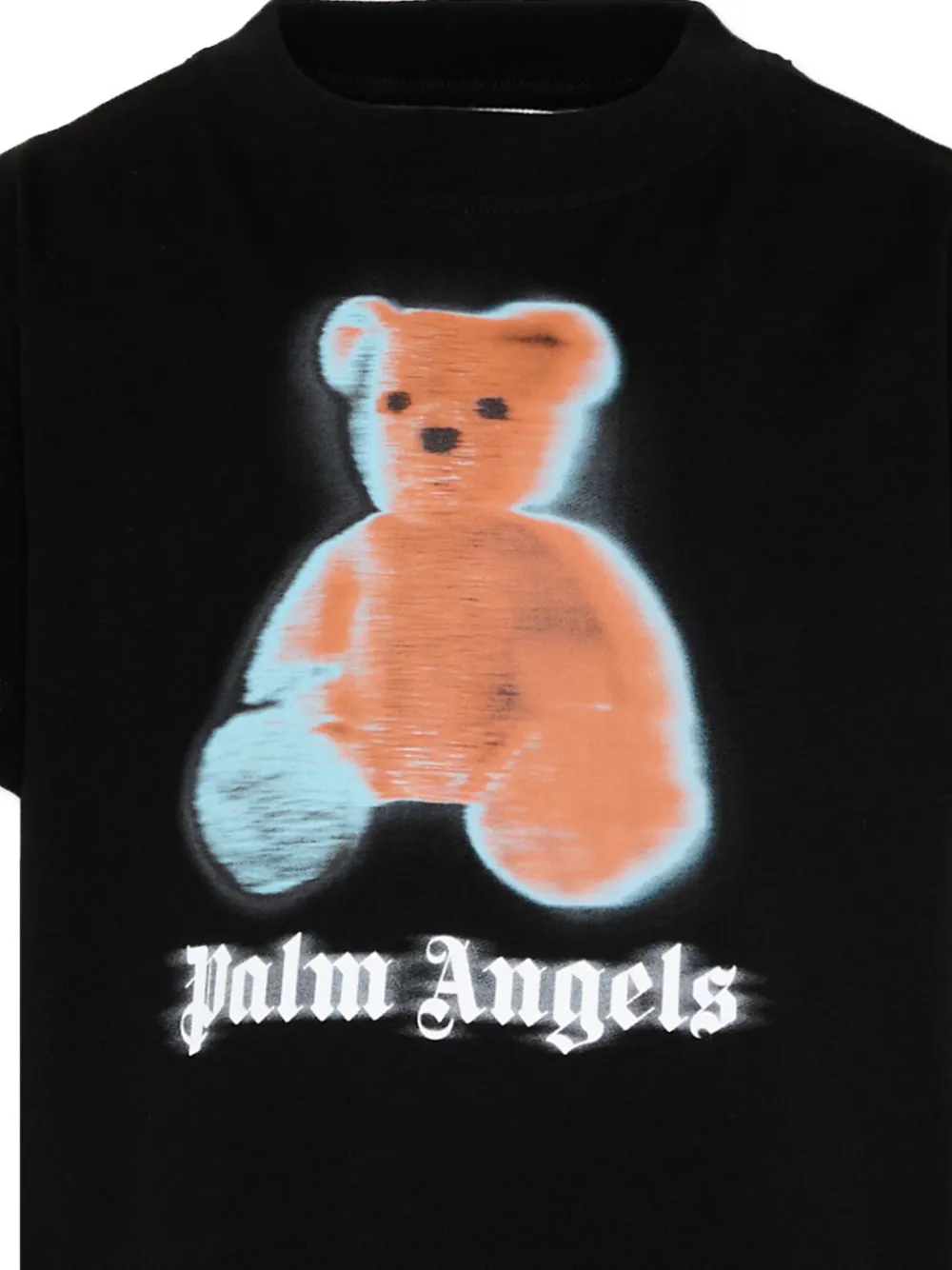 Palm Angels Kids T-shirt met print Zwart