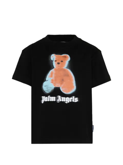 Palm Angels Kids bear-print T-shirt