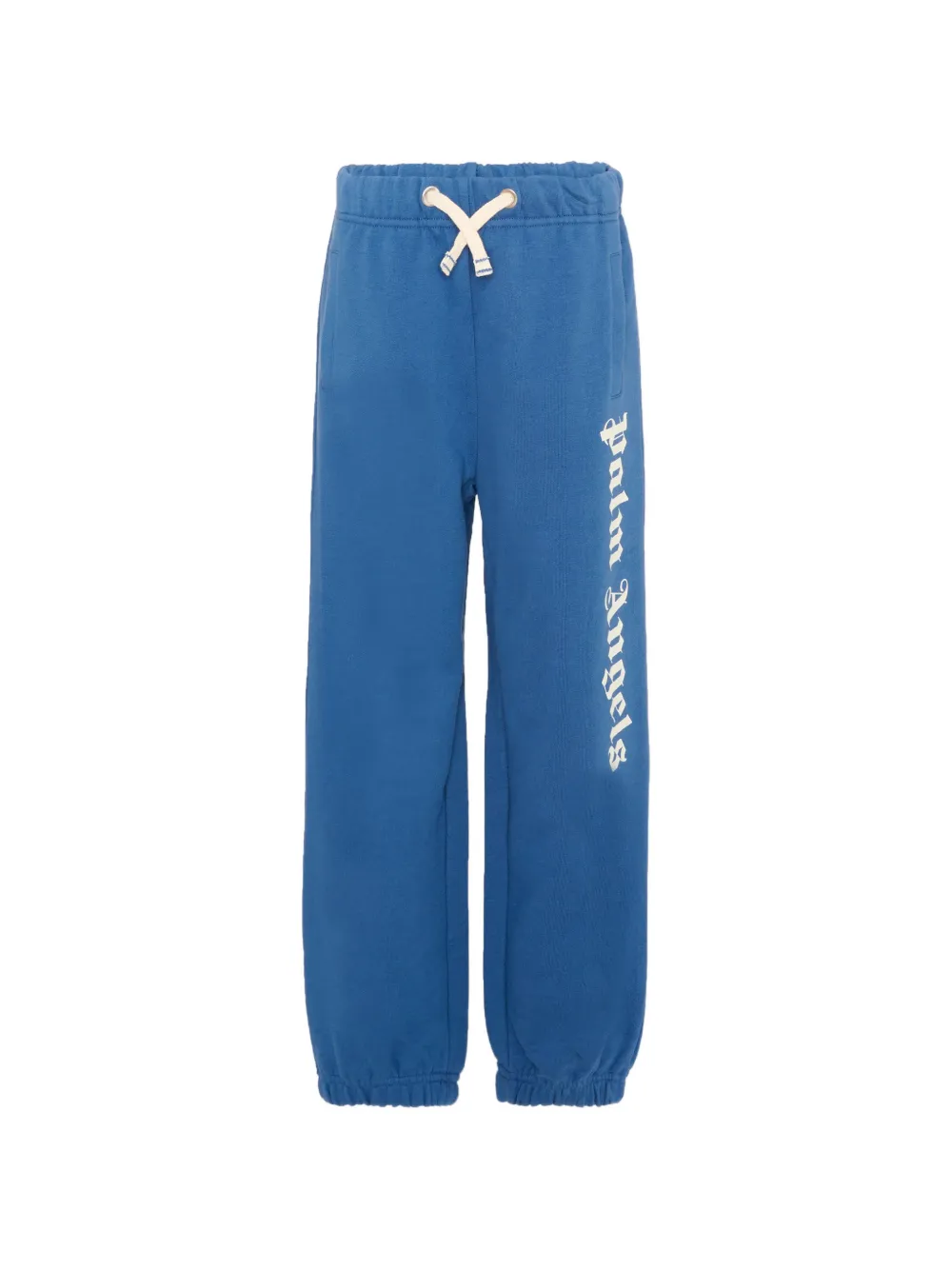 Palm Angels Kids drawstring trousers - Blu