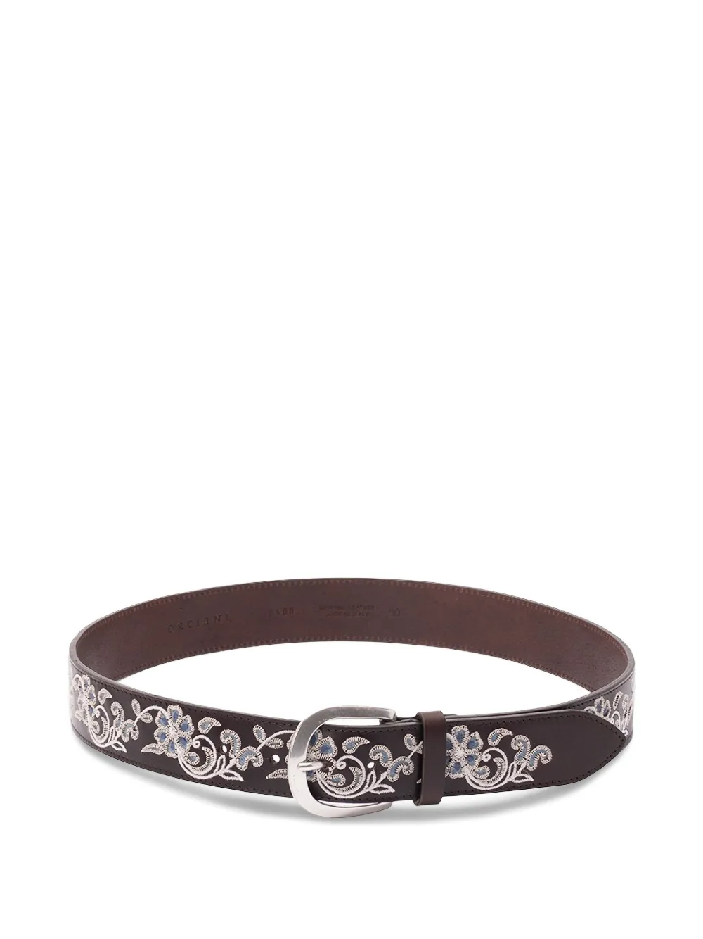 Orciani Bull leather belt - Marrone