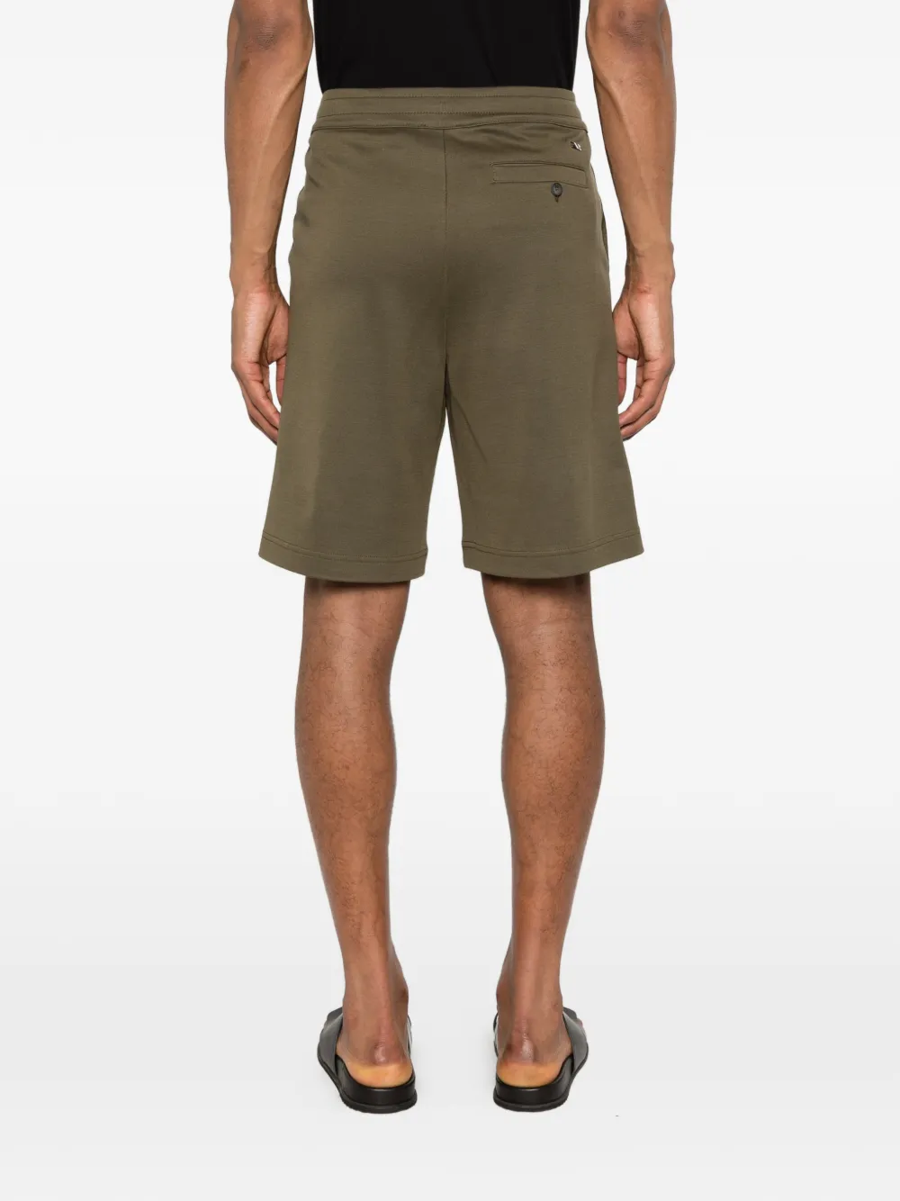 Herno Shorts met zijzak Groen