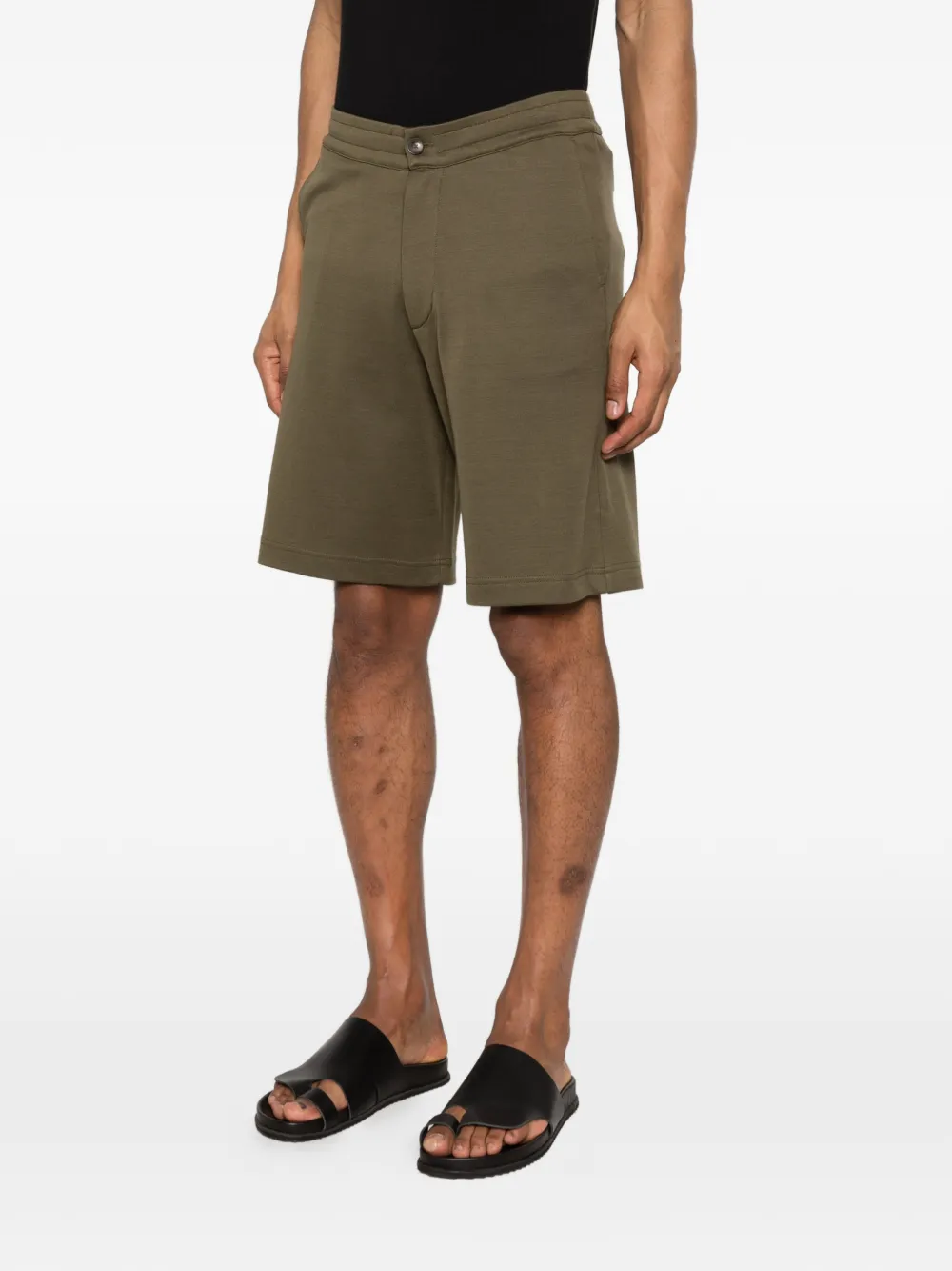 Herno Shorts met zijzak Groen