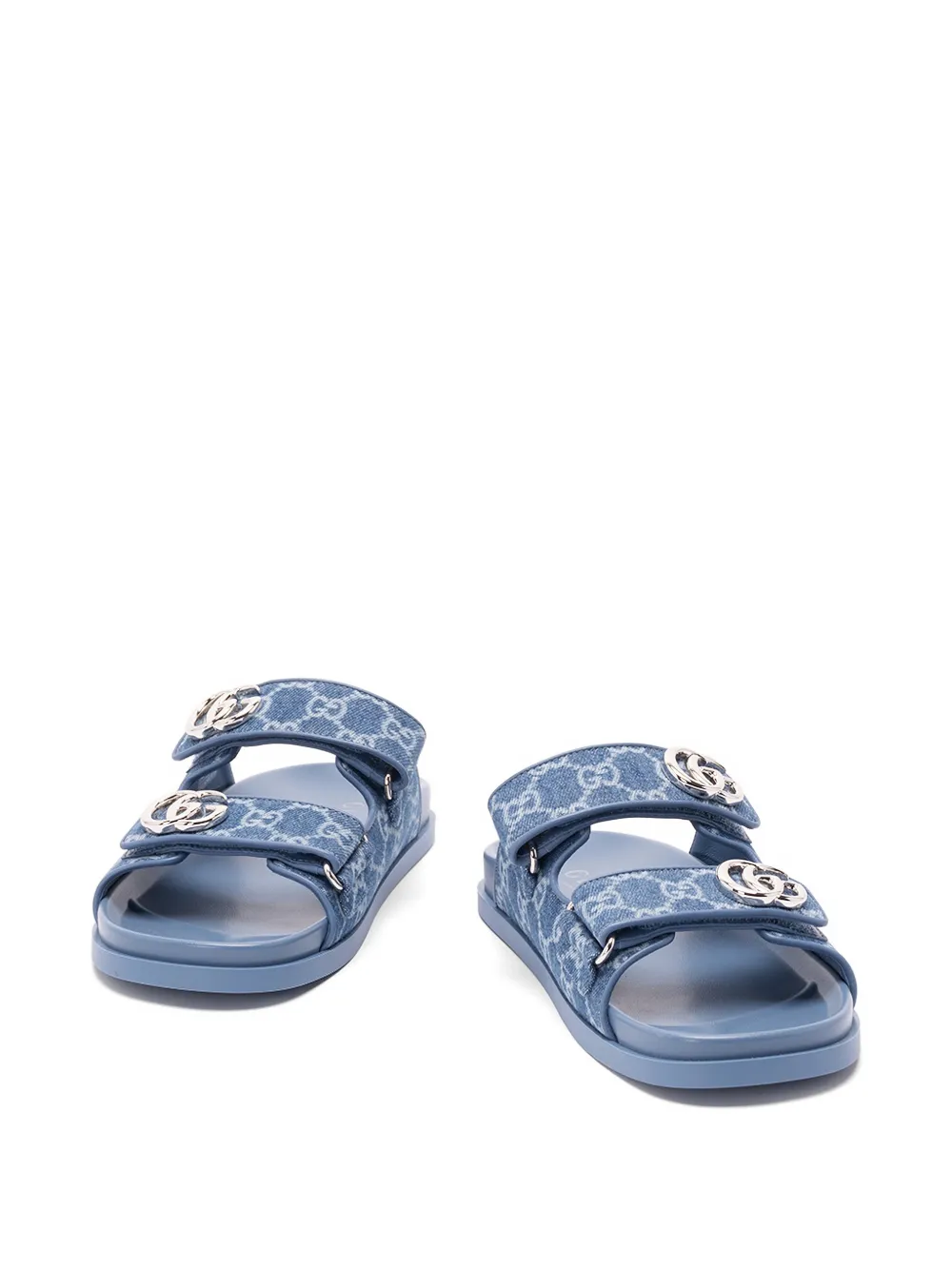 Gucci GG Marmont logo sandals Blauw