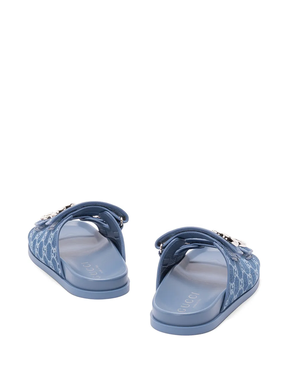 Gucci GG Marmont logo sandals Blauw