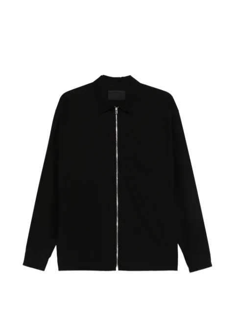 Prada zip cotton overshirt