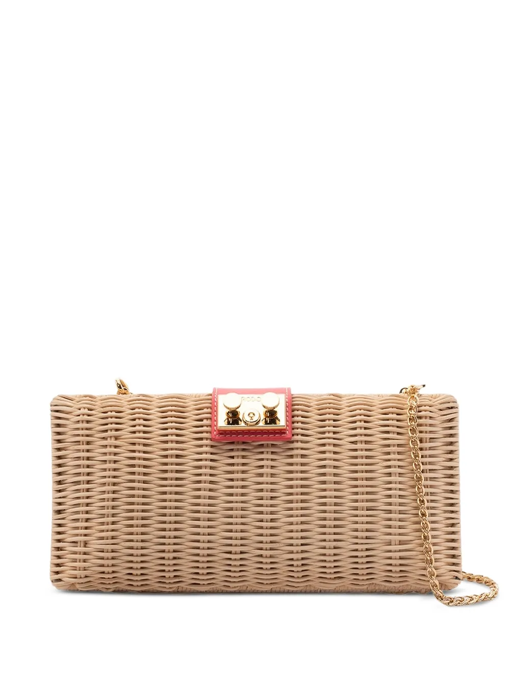 Rodo chain clutch bag - Toni neutri