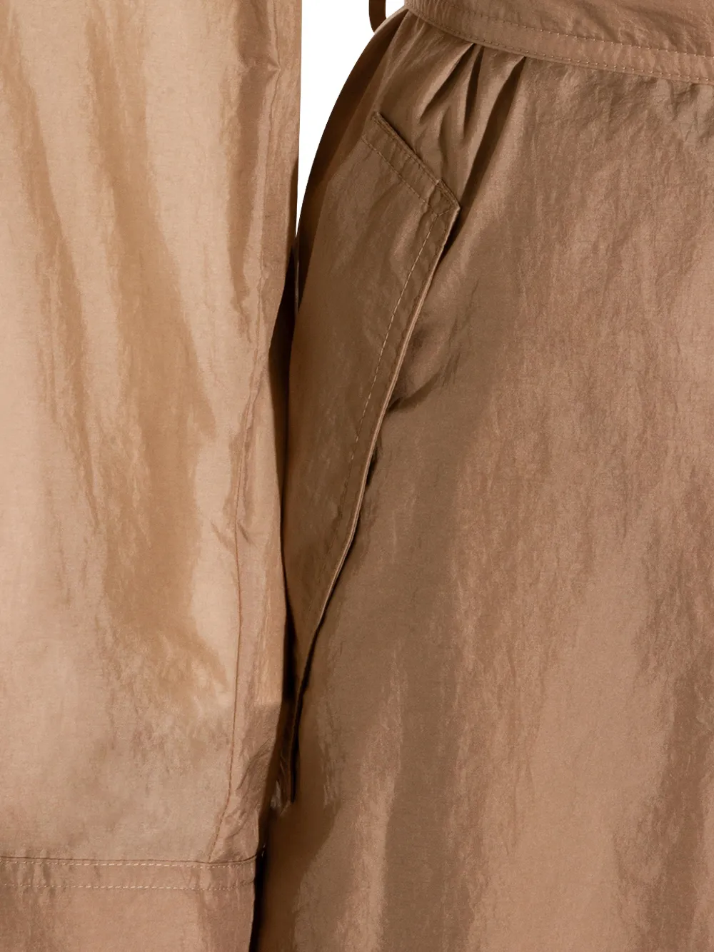  Moorer Double-breasted Belted Coat - Neutrals 