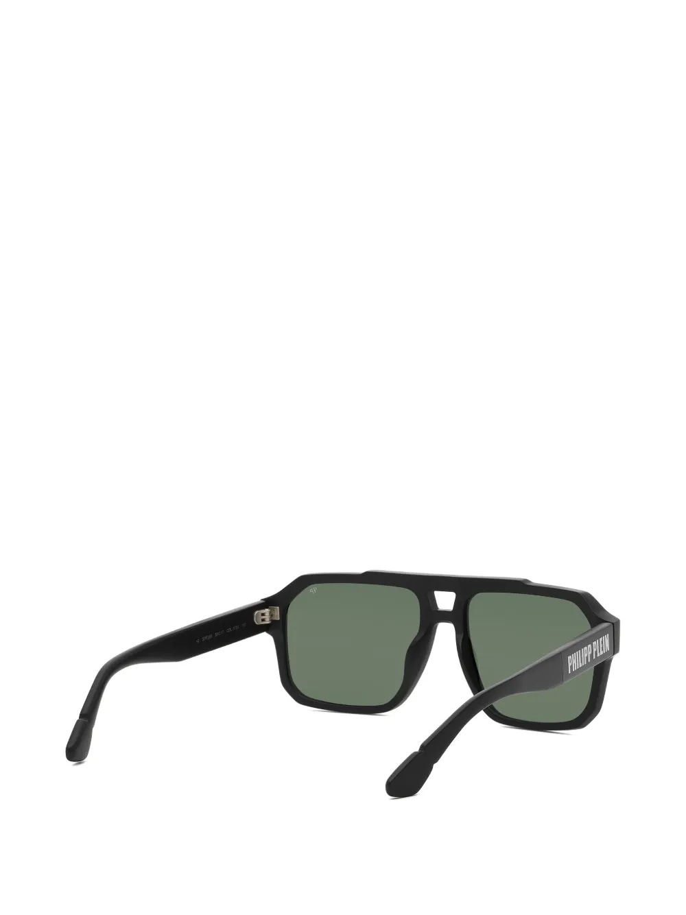 Philipp Plein Eyewear Zonnebril met geometrisch montuur Zwart