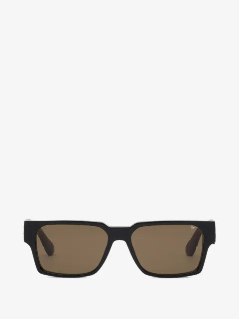 Philipp Plein Eyewear lunettes de soleil rectangulaires à logo