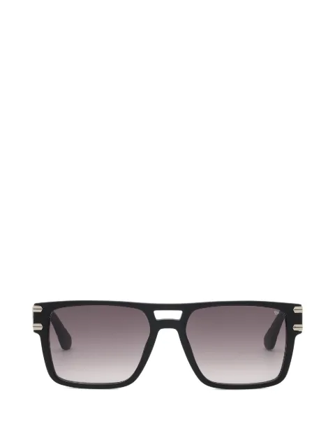 Philipp Plein Eyewear logo-plaque square-frame sunglasses